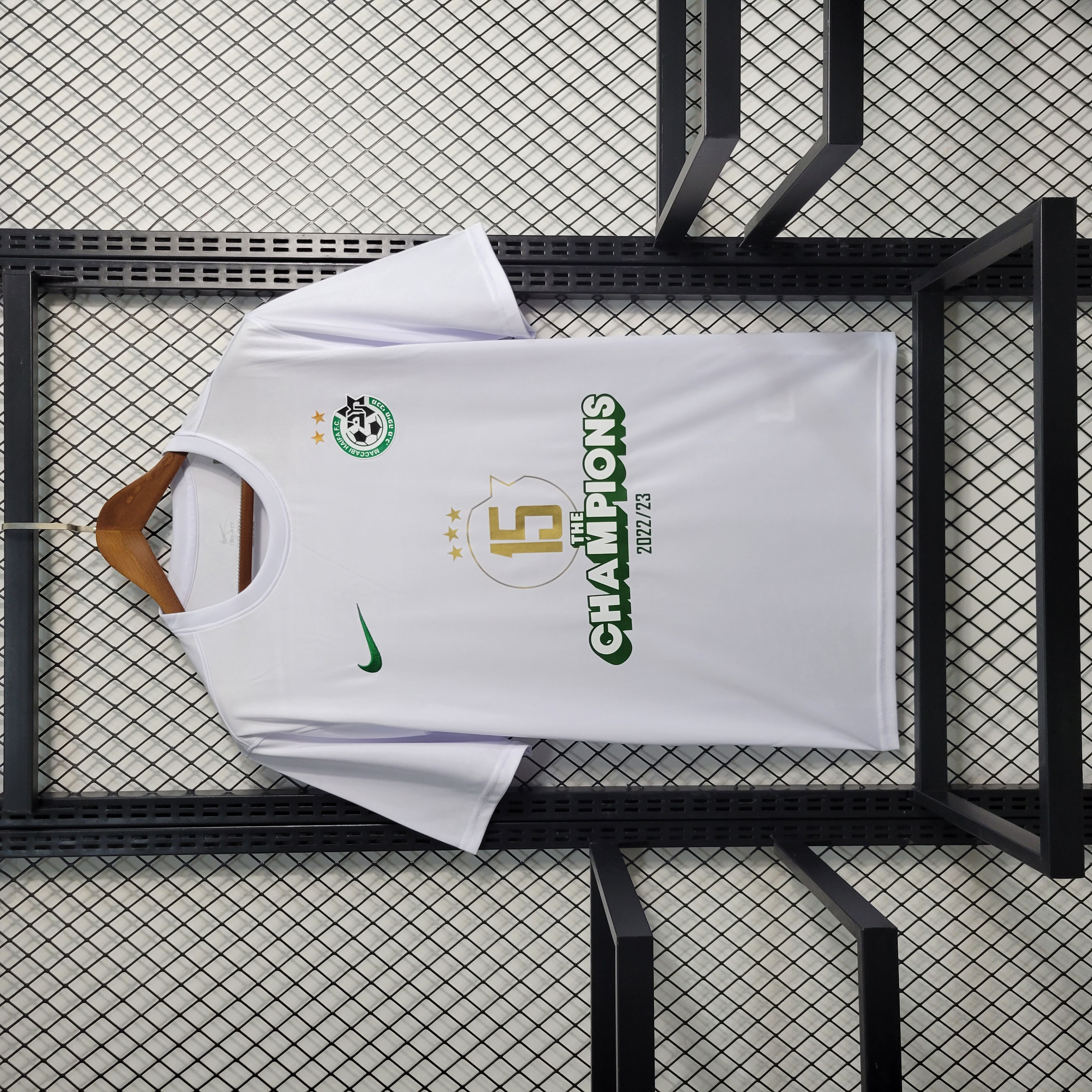 23-24 Maccabi White Champions Jersey